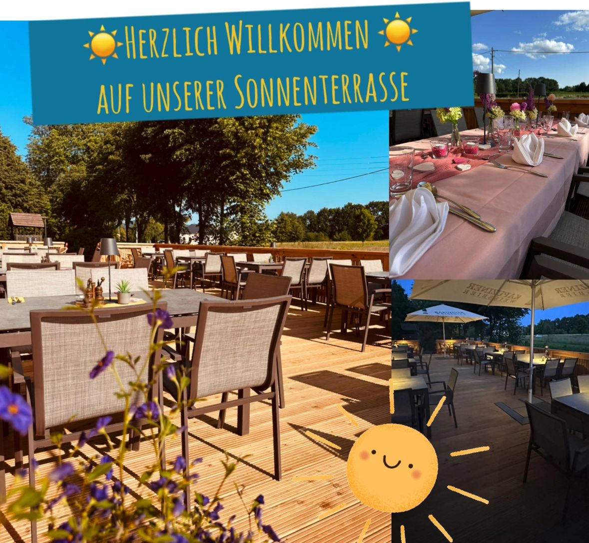 Sonnenterrasse Jägerhof Putzkau Sonnenterrasse Jägerhof Putzkau